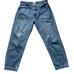 Tanaka Japan Womens Denim Straight Leg Jeans Trousers 100% Cotton Size 30